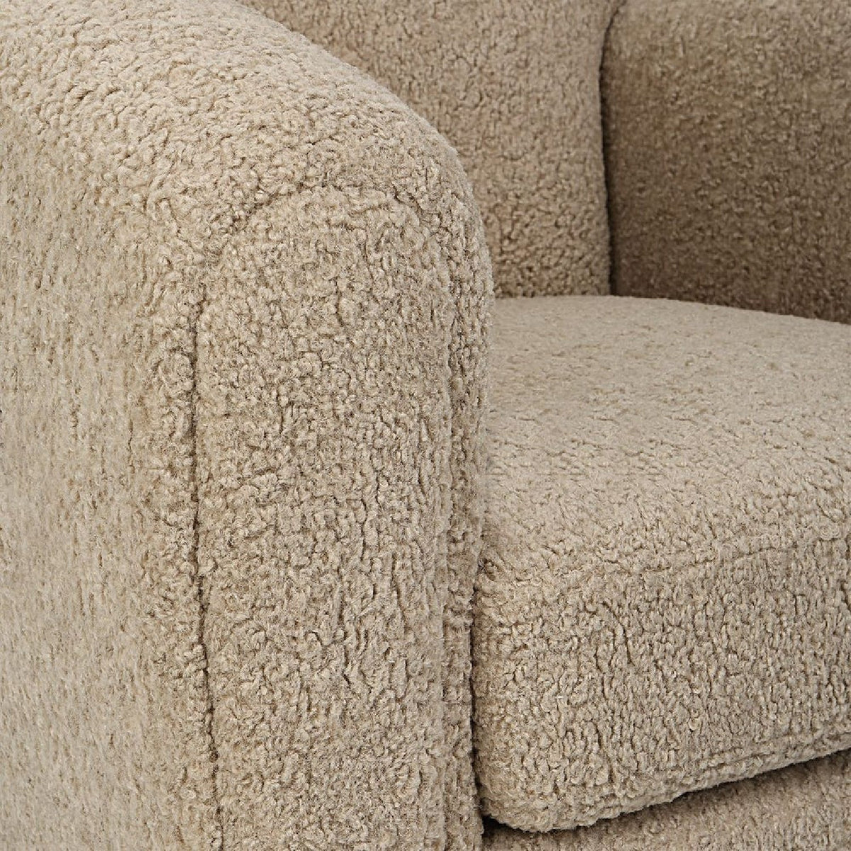 Modern European furniture - Shearling-Inspired Accent Chair - www.oroa.com