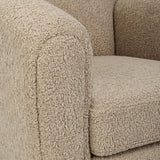 Modern European furniture - Shearling-Inspired Accent Chair - www.oroa.com