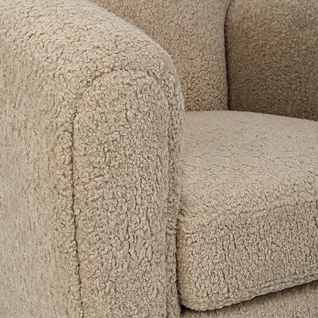 Modern European furniture - Shearling-Inspired Accent Chair - www.oroa.com