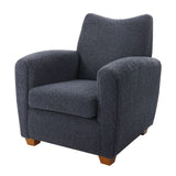 Modern European furniture - Shearling-Inspired Accent Chair - www.oroa.com