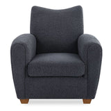 Modern European furniture - Shearling-Inspired Accent Chair - www.oroa.com