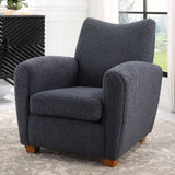 Modern European furniture - Shearling-Inspired Accent Chair - www.oroa.com