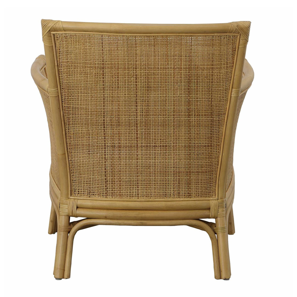 Cushioned Rattan Accent Chair by Uttermost Pacific, alternate view 6