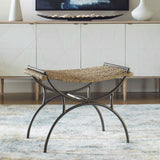 Woven Seagrass Bench S by Uttermost Playa, alternate view 2