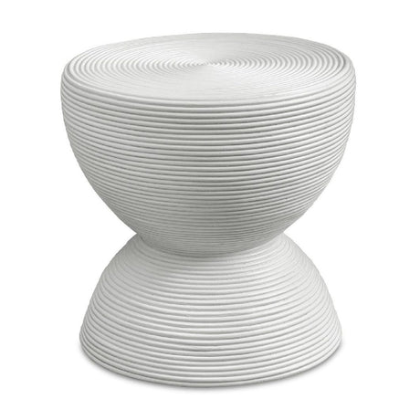 Modern European furniture - Rattan Hourglass Side Table - www.oroa.com
