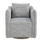 Modern European furniture - Flanged Edge Swivel Chair - www.oroa.com