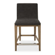 Brown Padded Counter Stool by Uttermost Klemens