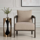 Beige Boucle Accent Chair by Uttermost Sienna, alternate view 2