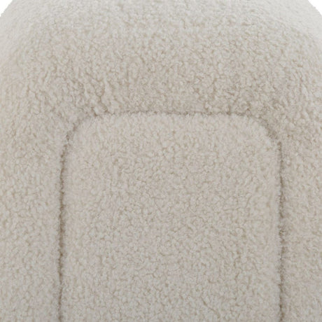 White Sheepskin Oversized Bench by Uttermost Repose, alternate view 5