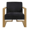 Blue Chenille Accent Chair by Uttermost Suspend