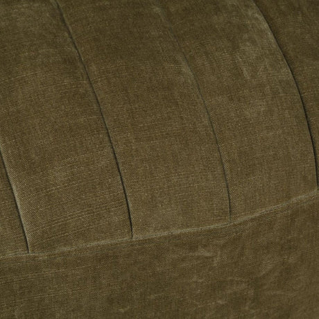 Green Chambray Channeled Swivel Chair by Uttermost Narrows, alternate view 10