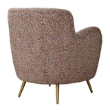 Textured Chenille Accent Chair by Uttermost Gemstone, alternate view 5