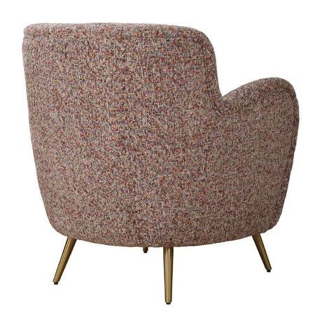 Textured Chenille Accent Chair by Uttermost Gemstone, alternate view 5