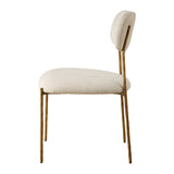 White Floating-Back Dining Chairs (2) by Uttermost Capture, alternate view 4