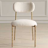 White Floating-Back Dining Chairs (2) by Uttermost Capture, alternate view 8