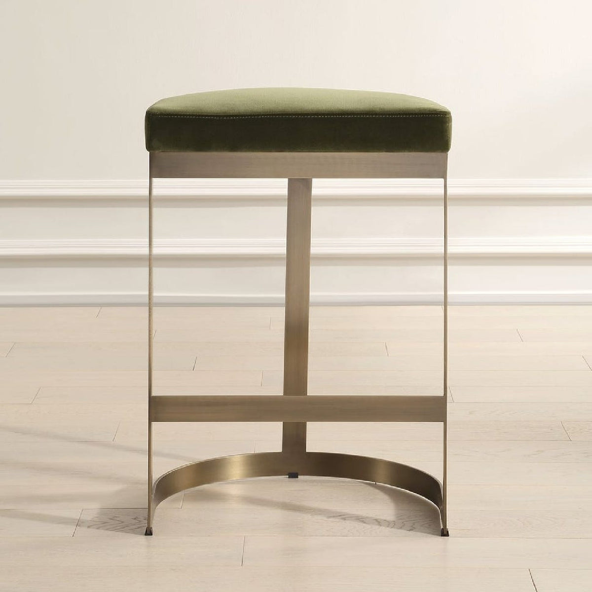 Modern European furniture - Iron Arched Counter Stool - www.oroa.com