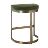 Modern European furniture - Iron Arched Counter Stool - www.oroa.com