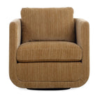 Modern European furniture - Chenille Rounded Swivel Chair - www.oroa.com