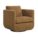 Modern European furniture - Chenille Rounded Swivel Chair - www.oroa.com