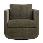 Modern European furniture - Chenille Rounded Swivel Chair - www.oroa.com