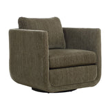 Modern European furniture - Chenille Rounded Swivel Chair - www.oroa.com