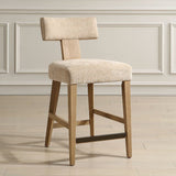Modern European furniture - T-Shaped Back Counter Stool - www.oroa.com