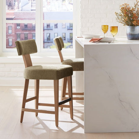 Modern European furniture - T-Shaped Back Counter Stool - www.oroa.com