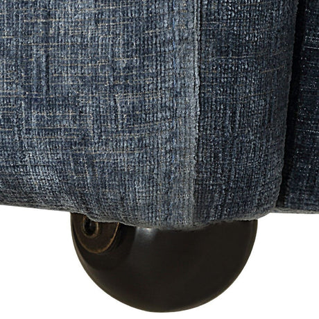 Modern European furniture - Velvet Dining Chair with Casters - www.oroa.com