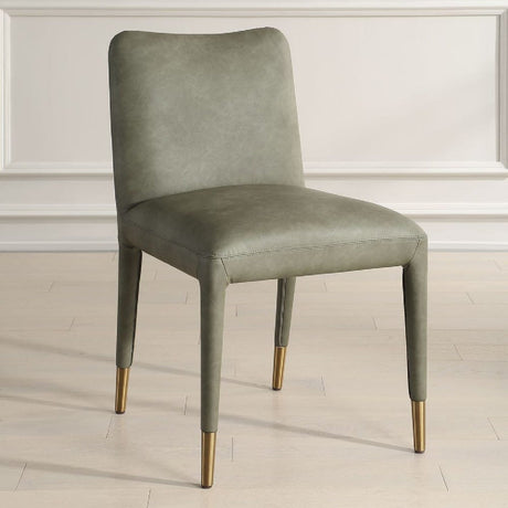 Modern European furniture - Upholstered Dining Chair Set (2) - www.oroa.com