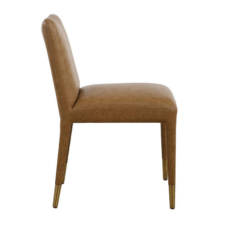 Modern European furniture - Upholstered Dining Chair Set (2) - www.oroa.com