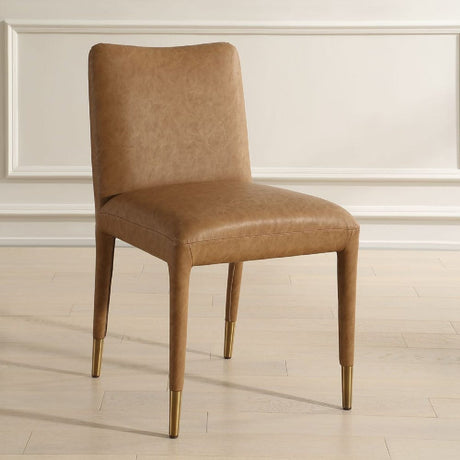 Modern European furniture - Upholstered Dining Chair Set (2) - www.oroa.com