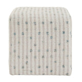 Modern European furniture - Chenille Cube Ottoman - www.oroa.com