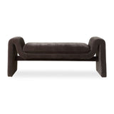 Black Velvet Bench by Uttermost Manson