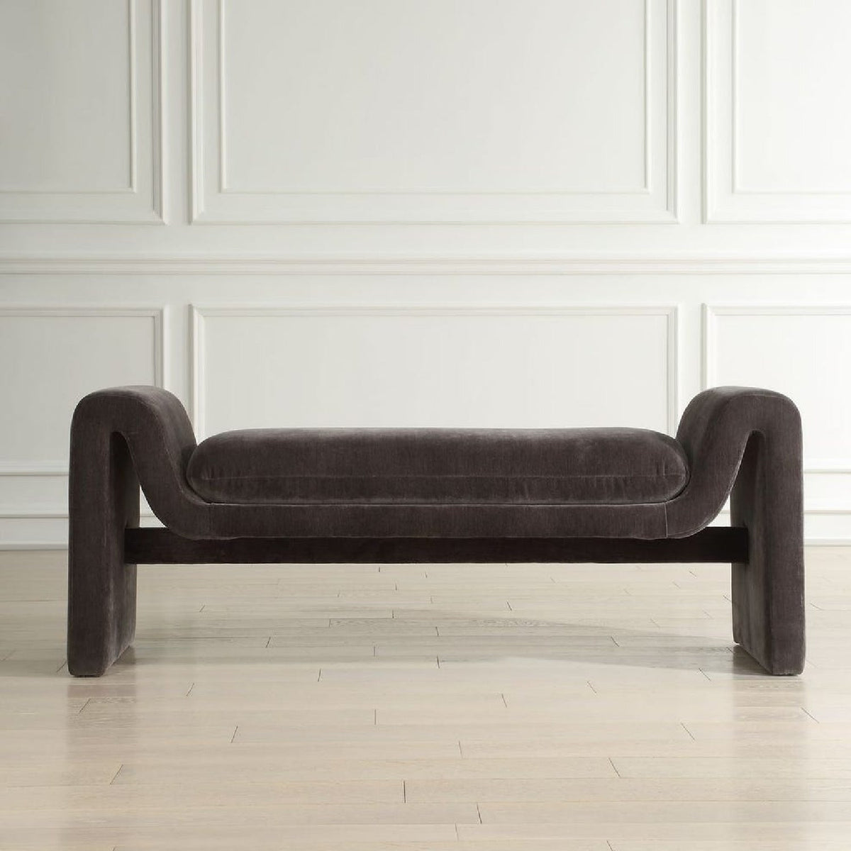 Black Velvet Bench by Uttermost Manson, alternate view 5
