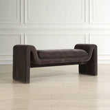 Black Velvet Bench by Uttermost Manson, alternate view 6
