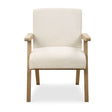 Modern European furniture - Oak Framed Padded Dining Chair - www.oroa.com