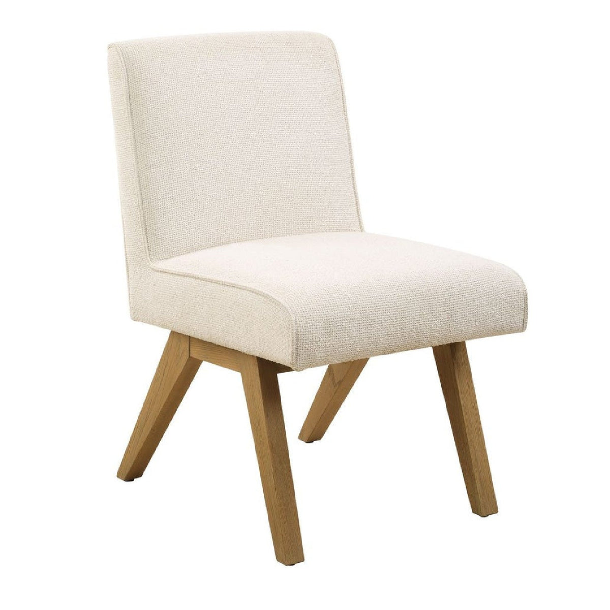 Modern European furniture - Oak Framed Padded Dining Chair - www.oroa.com