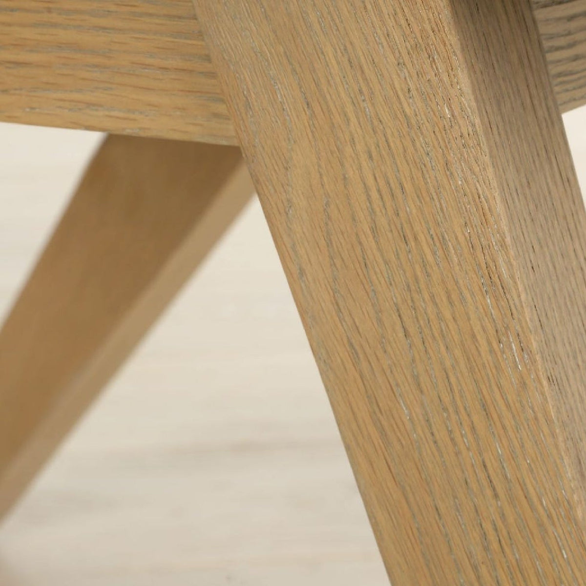 Modern European furniture - Oak Framed Padded Dining Chair - www.oroa.com