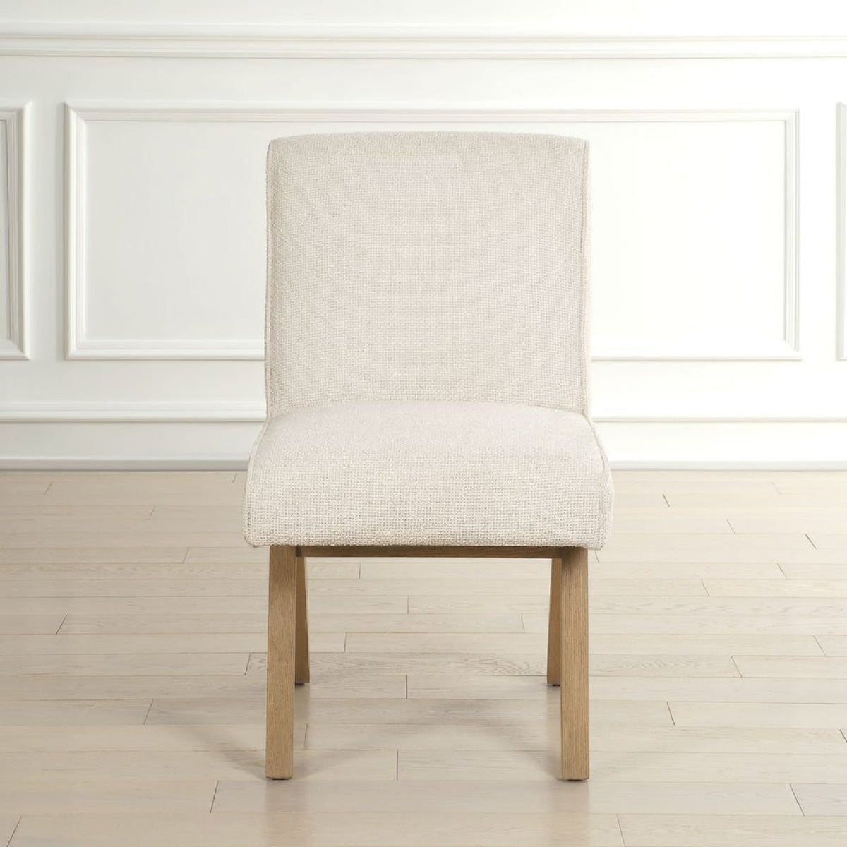 Modern European furniture - Oak Framed Padded Dining Chair - www.oroa.com