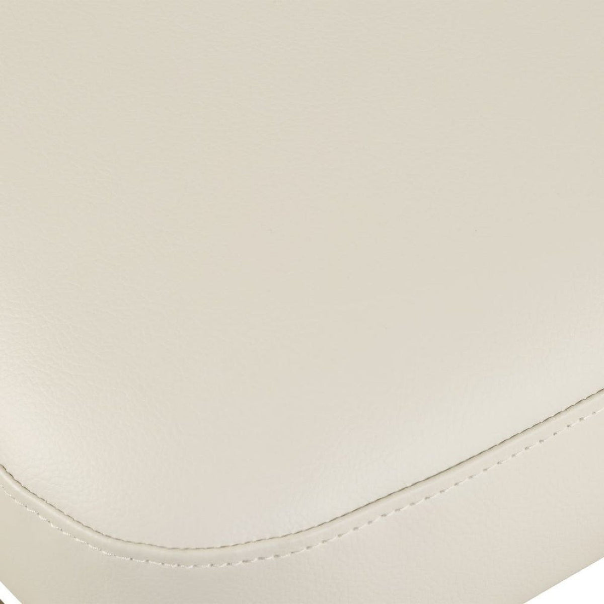 Cream Leather Inspired Counter Stool by Uttermost Stitches, alternate view 6