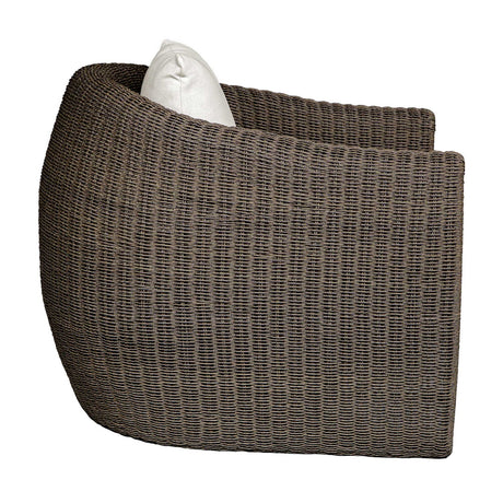 Woven Wicker Outdoor Lounge Chair by Uttermost Tropic, alternate view 5