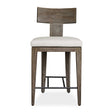 Mahogany T-Shaped Outdoor Counter Stool by Uttermost Cellini
