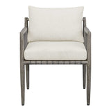 Gray Mahogany Outdoor Dining Chair by Uttermost Borneo