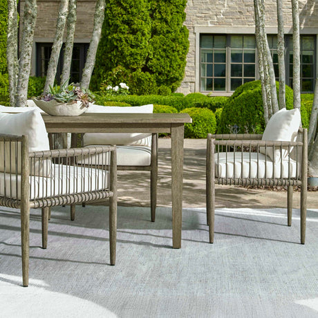 Gray Mahogany Outdoor Dining Chair by Uttermost Borneo, alternate view 12