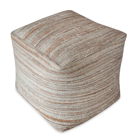 Natural Hemp Fibers Pouf by Uttermost Shiro