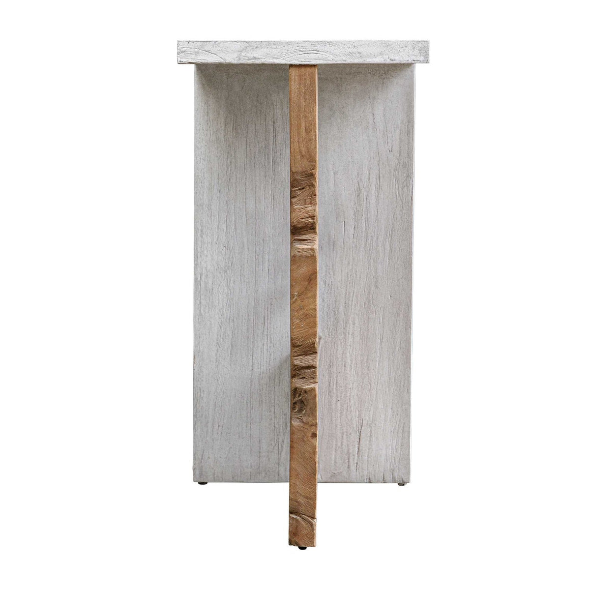Two-Toned Teak Accent Table by Uttermost Intersect