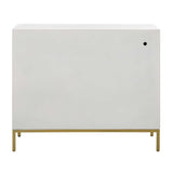 Modern European furniture - 2-Door Oak Veneer Cabinet - www.oroa.com