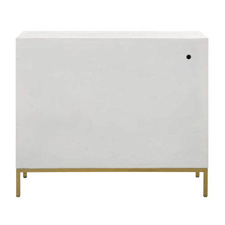 Modern European furniture - 2-Door Oak Veneer Cabinet - www.oroa.com