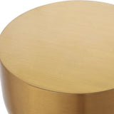 Modern European furniture - Gold Hourglass Accent Table - www.oroa.com