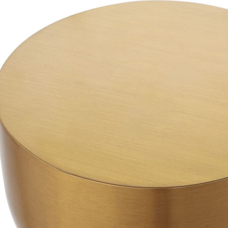 Modern European furniture - Gold Hourglass Accent Table - www.oroa.com